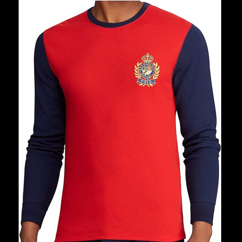 POLO RALPH LAUREN Thermal Pajama Shirt